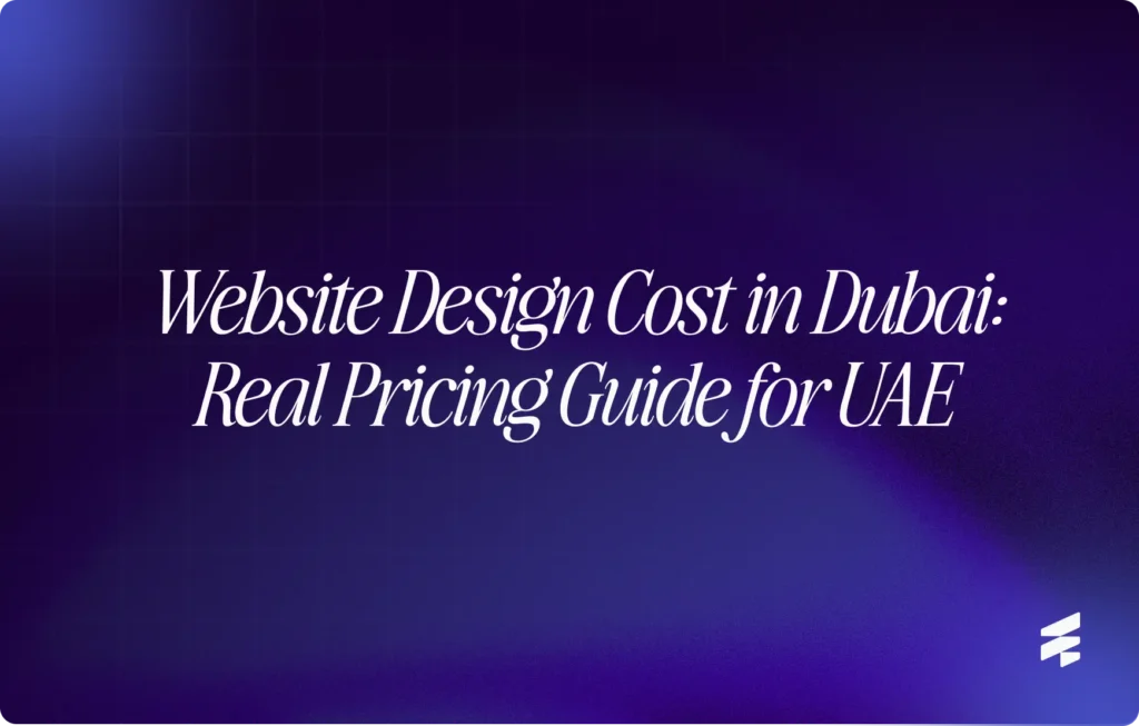 Website Design Cost in Dubai